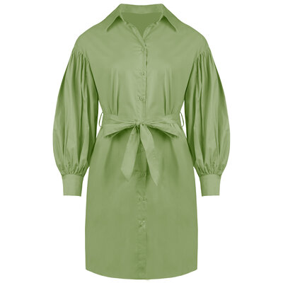 JAIMY Arabella blouse dress pistachio green