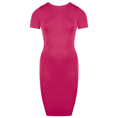 JAIMY Amelie basic dress fuchsia