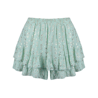 JAIMY Malaya metallic detail skort mint