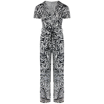 JAIMY Annalise zebra travel jumpsuit