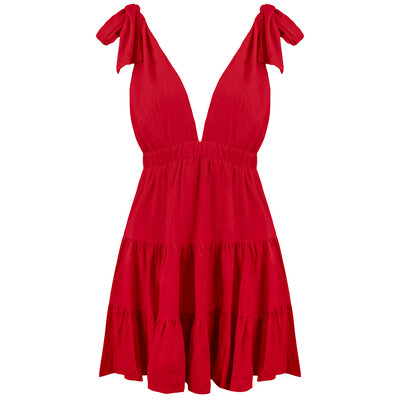 JAIMY Paislee dress red