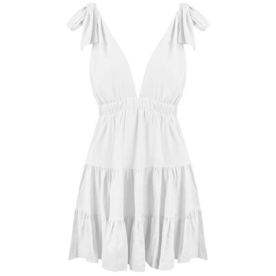 JAIMY Paislee dress white