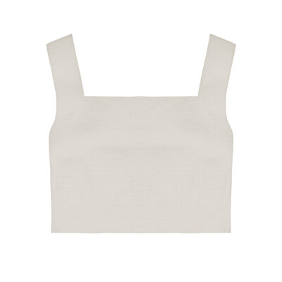 JAIMY Rosalia crop top creme