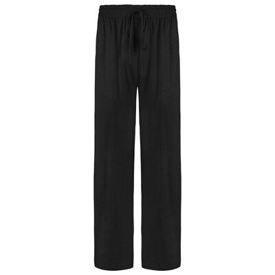 JAIMY Journi linnen pants black