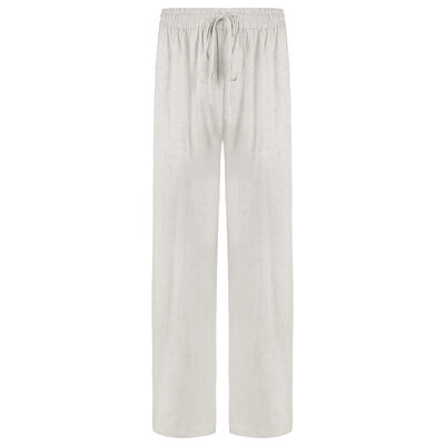 JAIMY Journi linnen pants creme