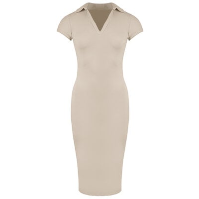 JAIMY Amanda bodycon dress creme