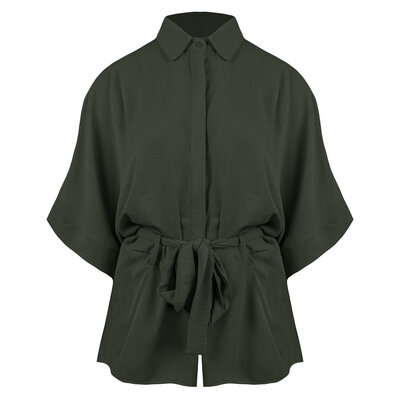 JAIMY Edith playsuit army green