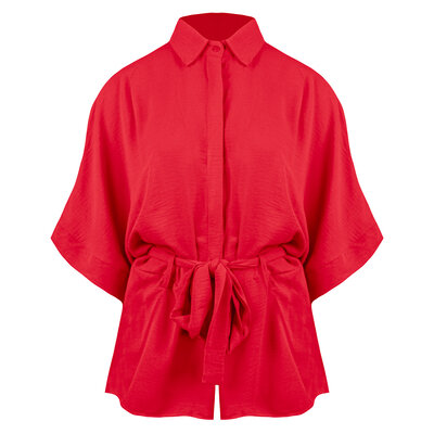 JAIMY Edith playsuit red