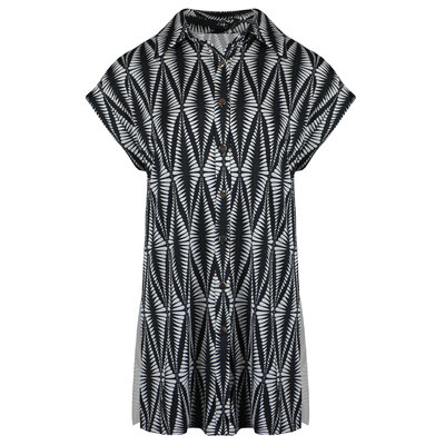 JAIMY Jessica long travel blouse black