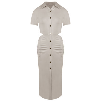 JAIMY Maxine maxi travel dress beige