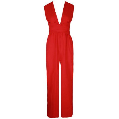 JAIMY Multiple ways jumpsuit red