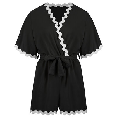 JAIMY Maddison playsuit black
