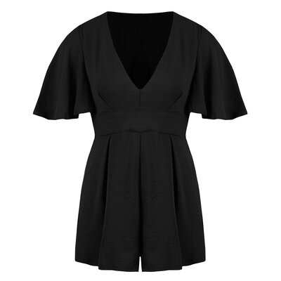 JAIMY Haisley playsuit black