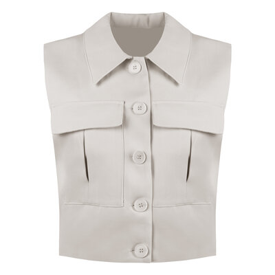 JAIMY Caroline gilet creme