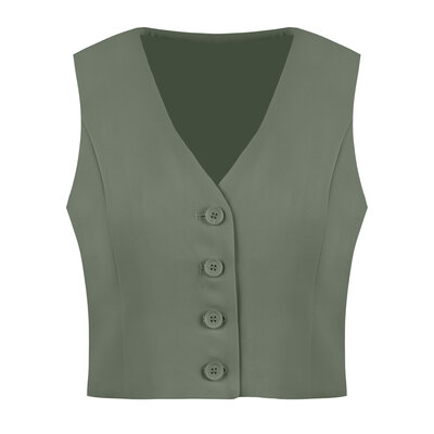 JAIMY Abigail gilet green