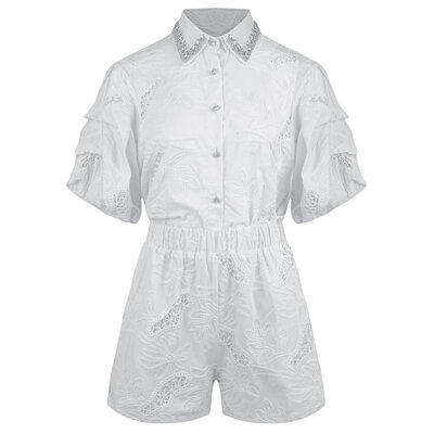 JAIMY Elliana diamond detail set white