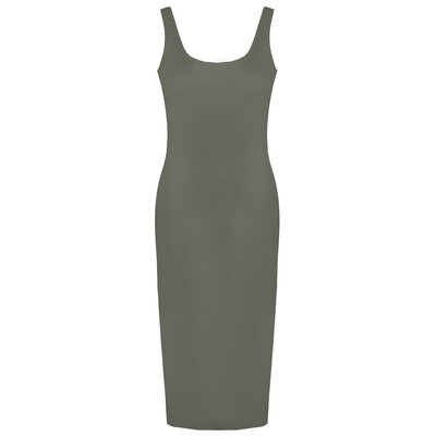 JAIMY Alice basic dress army green