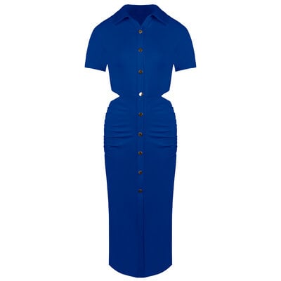 JAIMY Maxine maxi travel dress cobalt blue