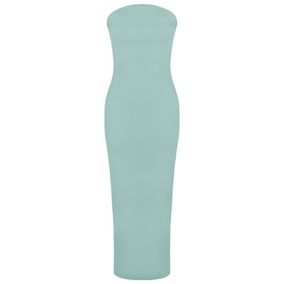 JAIMY Kardashian strapless dress mint