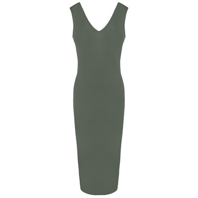 JAIMY Mariana midi dress army green