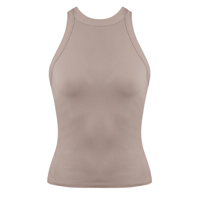 JAIMY Natalia basic top taupe