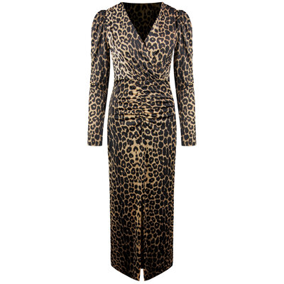 JAIMY Analia maxi travel dress leopard