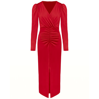 JAIMY Analia maxi travel dress red