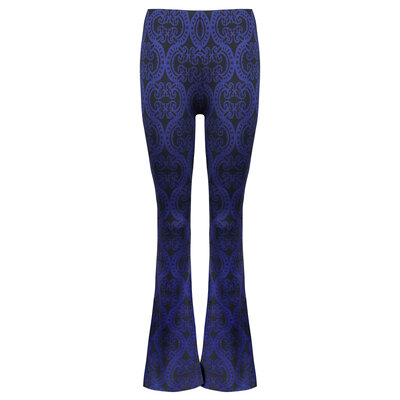 JAIMY Cameron travel flared pants blue