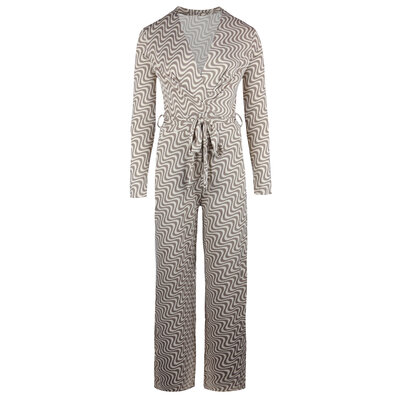 JAIMY Imani travel jumpsuit camel