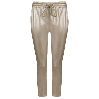 JAIMY Addilyn leather pants gold