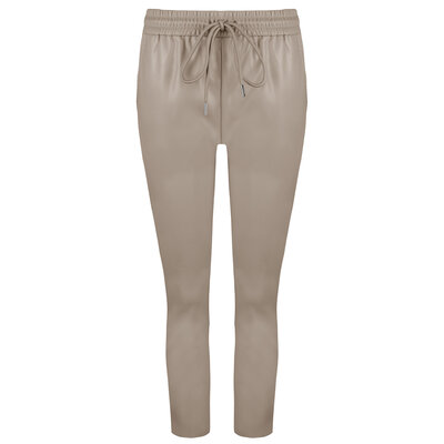 JAIMY Addilyn leather pants beige