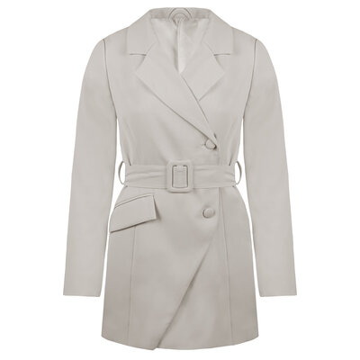 JAIMY Nataly long blazer creme