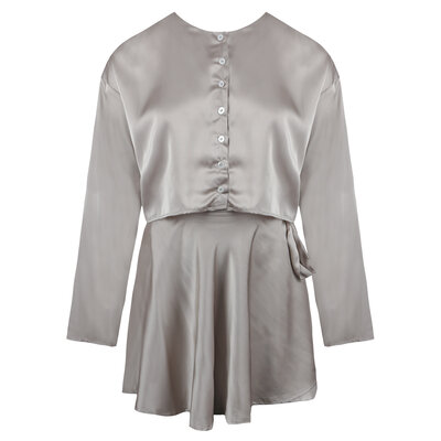 JAIMY Millie satin set beige