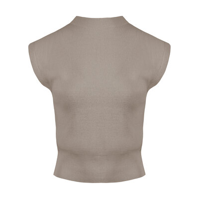 JAIMY Aitana knitwear top taupe