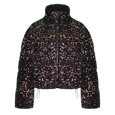 JAIMY Taylor sequin bomber black/multi