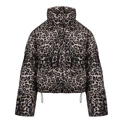 JAIMY Stevie leopard bomber brown