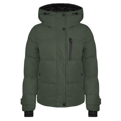 JAIMY Ada short puffer jacket green