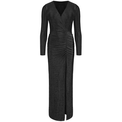 JAIMY Lily sparkle maxi dress black