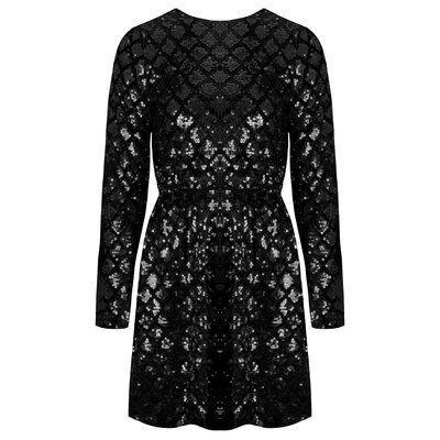 JAIMY Harley sequin dress black