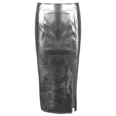 JAIMY Diana metallic skirt silver