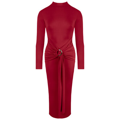 JAIMY Kaliyah maxi dress red