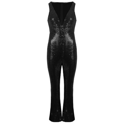 JAIMY Hayden sequin jumpsuit black