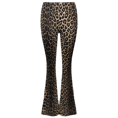 JAIMY Travel flared legging leopard