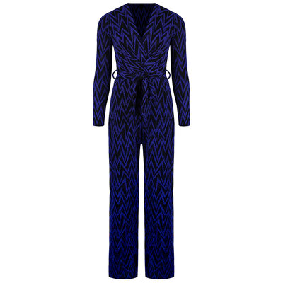 JAIMY Amanda sparkle jumpsuit blue
