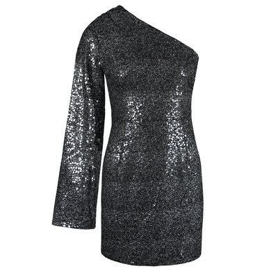 JAIMY Nalani sequin dress black