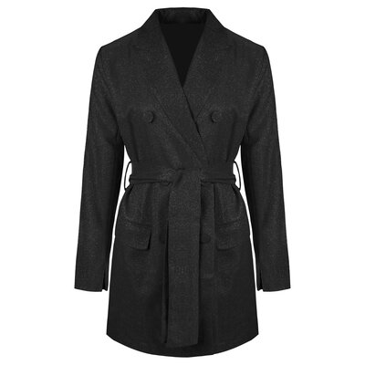 JAIMY Josie sparkle blazer dress black