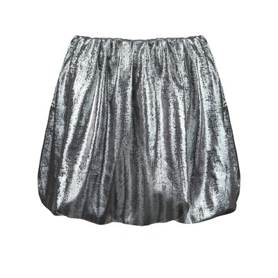 JAIMY Jovie bubble skirt silver