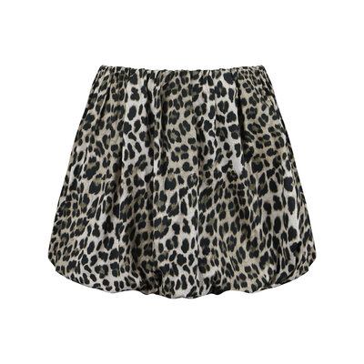 JAIMY Kora leopard bubble skirt