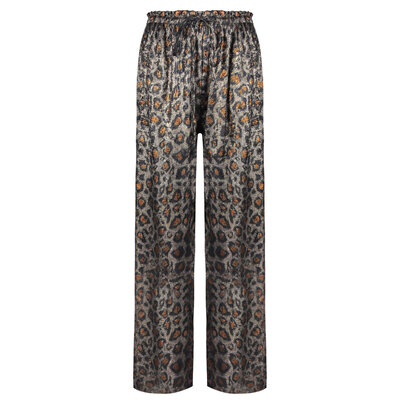 JAIMY Amalia leopard pants black
