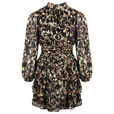 JAIMY Erin metallic detail dress